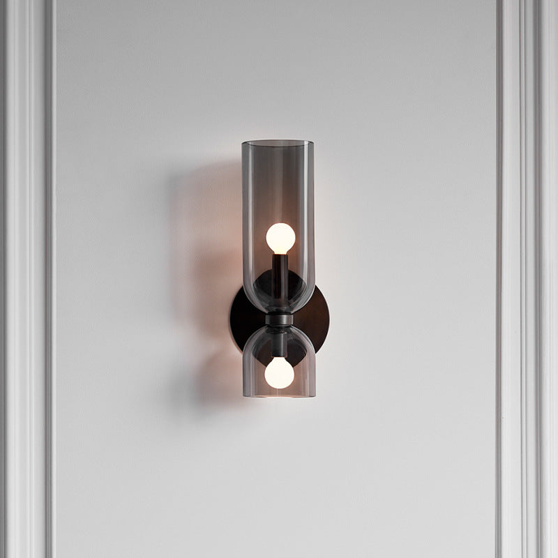 Conyx Glas Wandlamp 2-Lichts Modern | Stijlvolle Woonkamer Wandverlichting