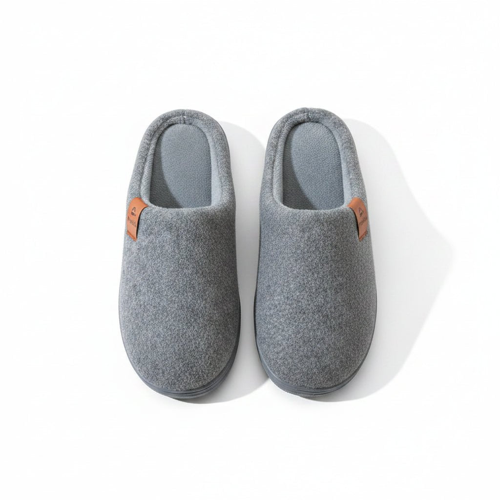 Orthopaedic Winter Unisex Slippers - Memory Foam Custom Comfort &amp; Support