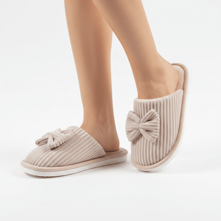 Orthopaedic Cosy Fleece Indoor Slippers for Women - Warm EVA Comfort