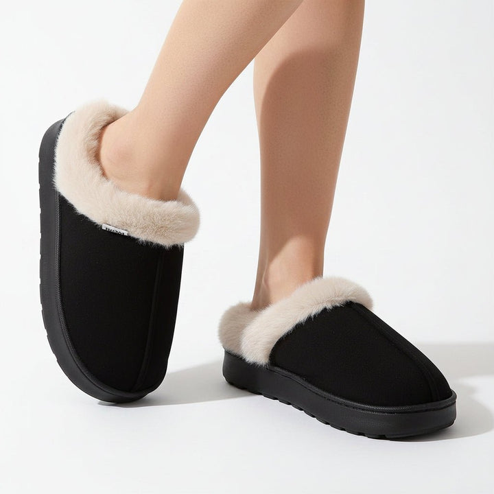 Orthopaedic Warm Plush Slippers for Women - Cosy Winter Warmth &amp; Support