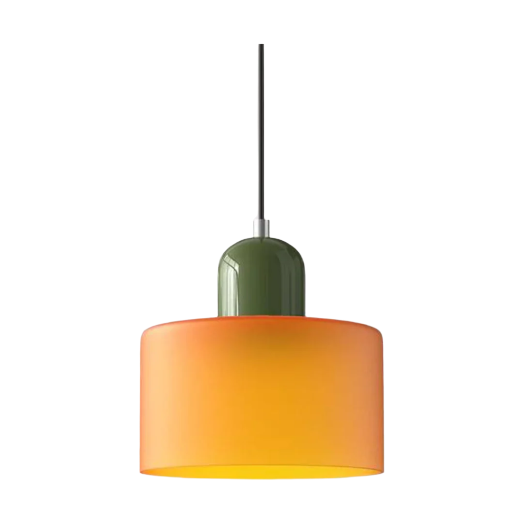 Elegante Glas Cilinder Hanglamp | Sfeervolle Verlichting voor Woonkamer