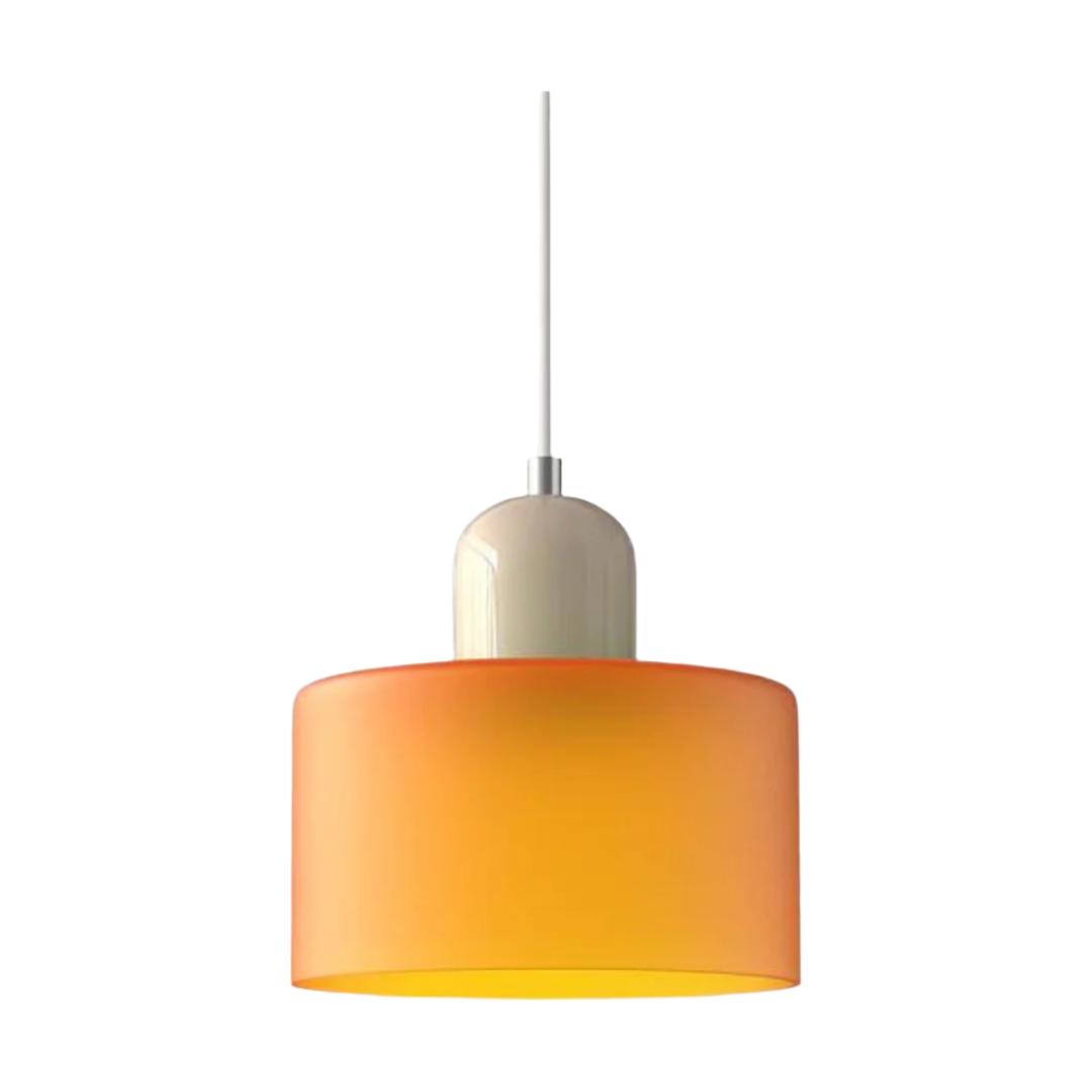 Elegante Glas Cilinder Hanglamp | Sfeervolle Verlichting voor Woonkamer
