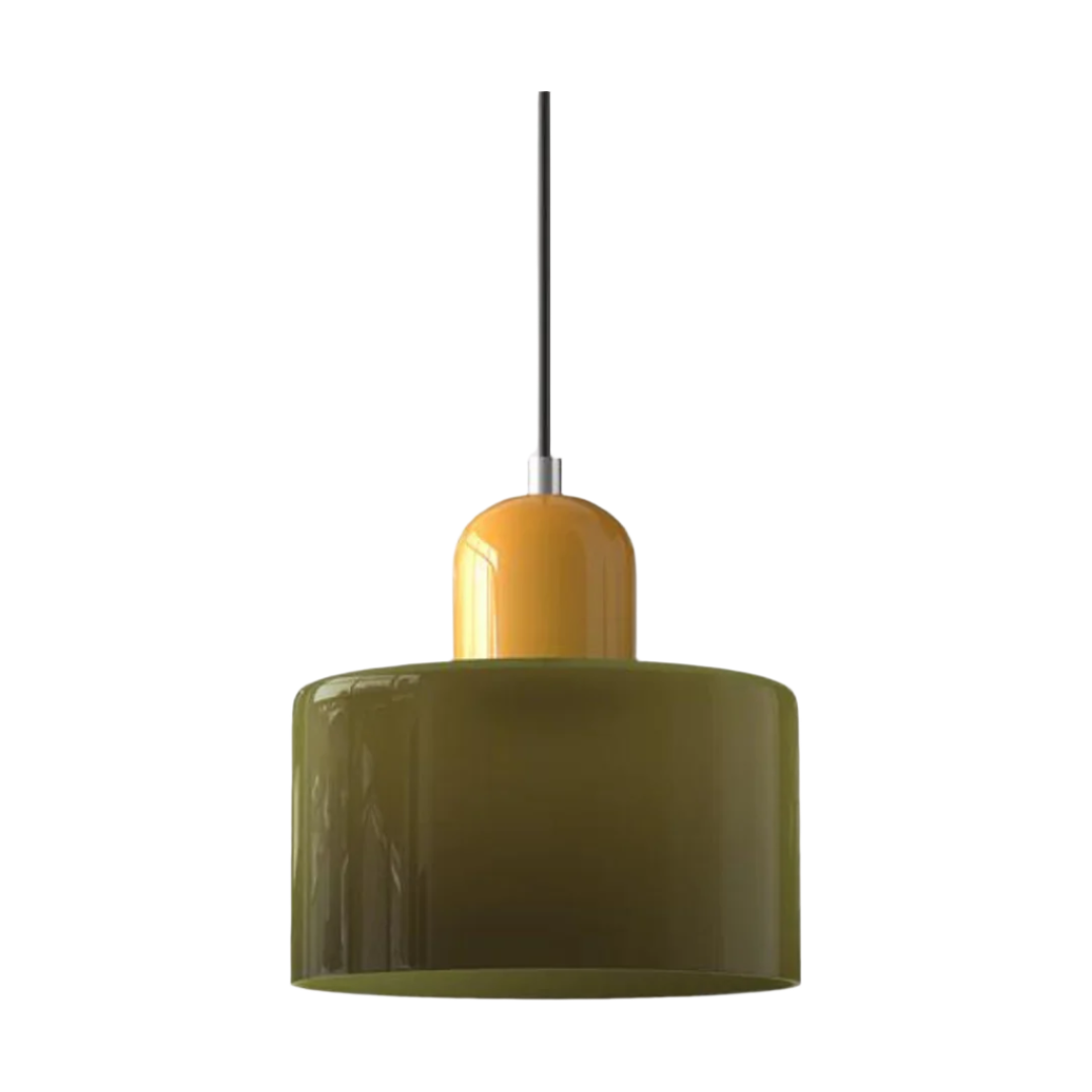 Elegante Glas Cilinder Hanglamp | Sfeervolle Verlichting voor Woonkamer