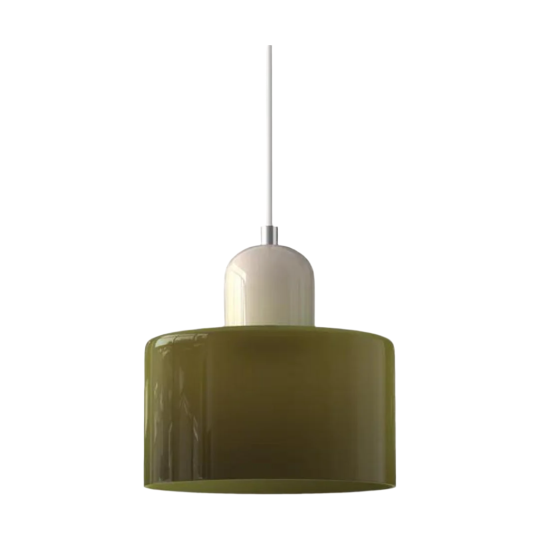 Elegante Glas Cilinder Hanglamp | Sfeervolle Verlichting voor Woonkamer