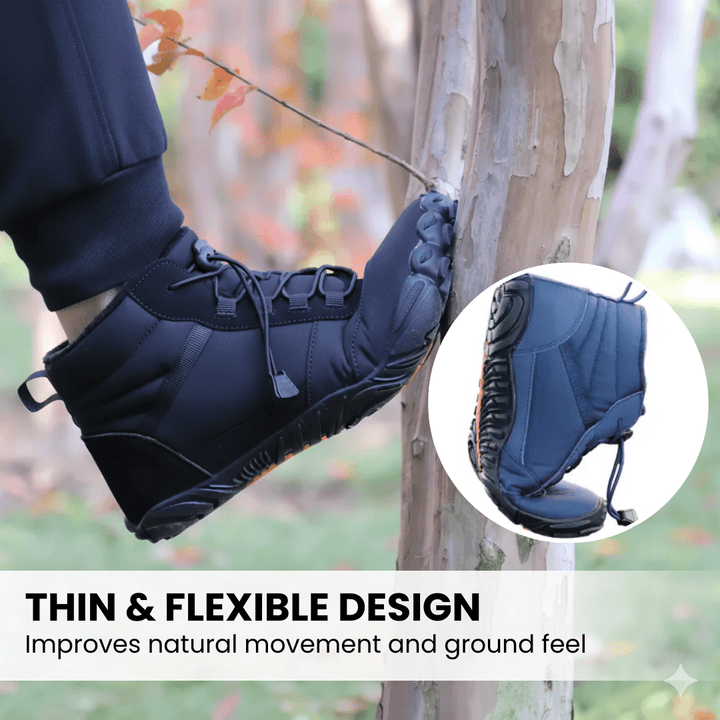 Orthopaedic Winter Barefoot Shoes - Warm Comfort &amp; Arch Support