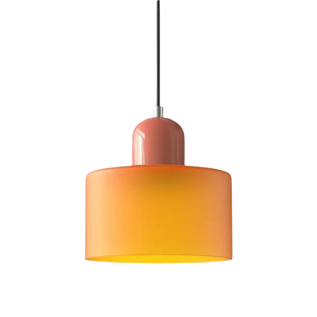 Elegante Glas Cilinder Hanglamp | Sfeervolle Verlichting voor Woonkamer