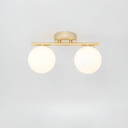 LED Glas Plafondlamp Nordic | Stijlvolle Verlichting voor Woon- en Slaapkamer