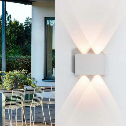 Rivik Wandlamp Binnen en Buiten IP54 | Warm Wit LED Verlichting