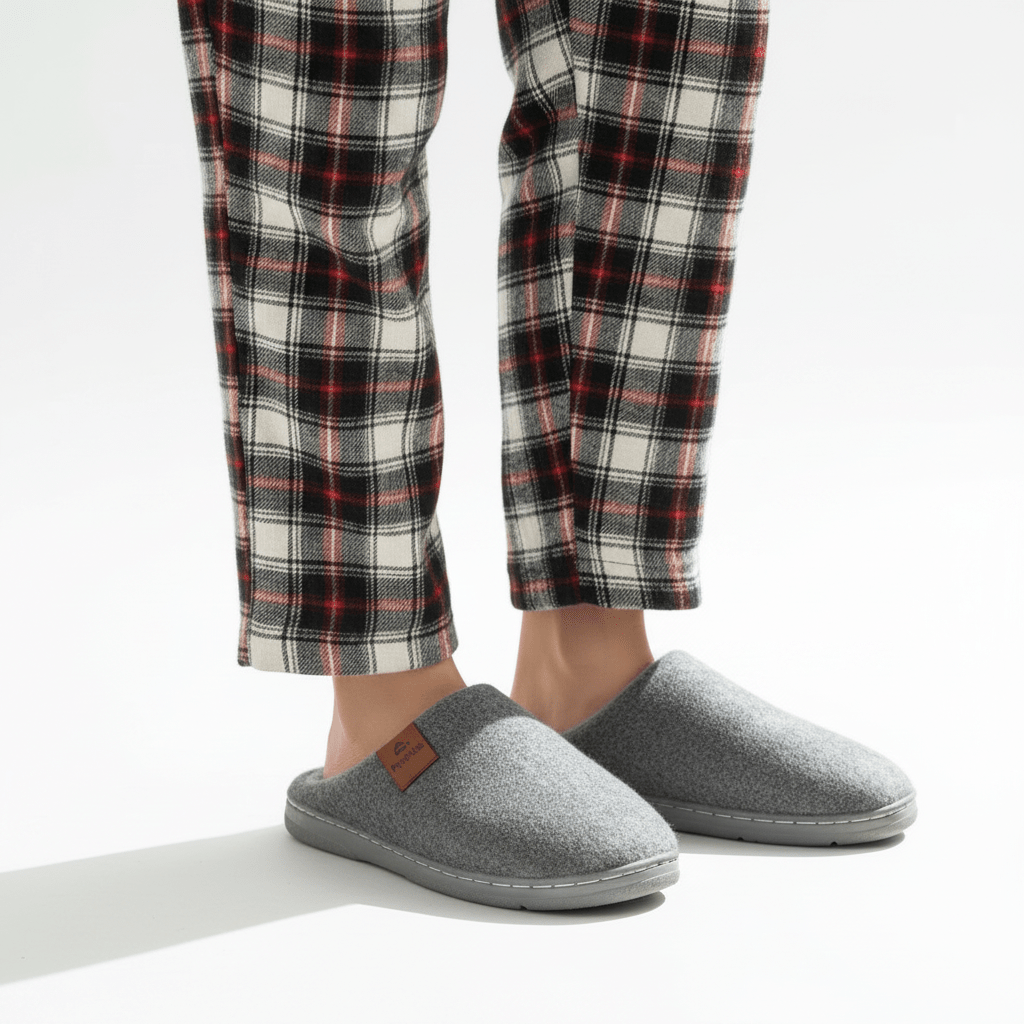 Orthopaedic Winter Unisex Slippers - Memory Foam Custom Comfort &amp; Support