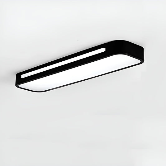 Langwerpige Plafondlamp Heldere Lijnen | Modern Design voor Woonkamer en Eetruimte