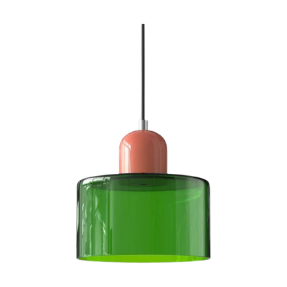 Elegante Glas Cilinder Hanglamp | Sfeervolle Verlichting voor Woonkamer