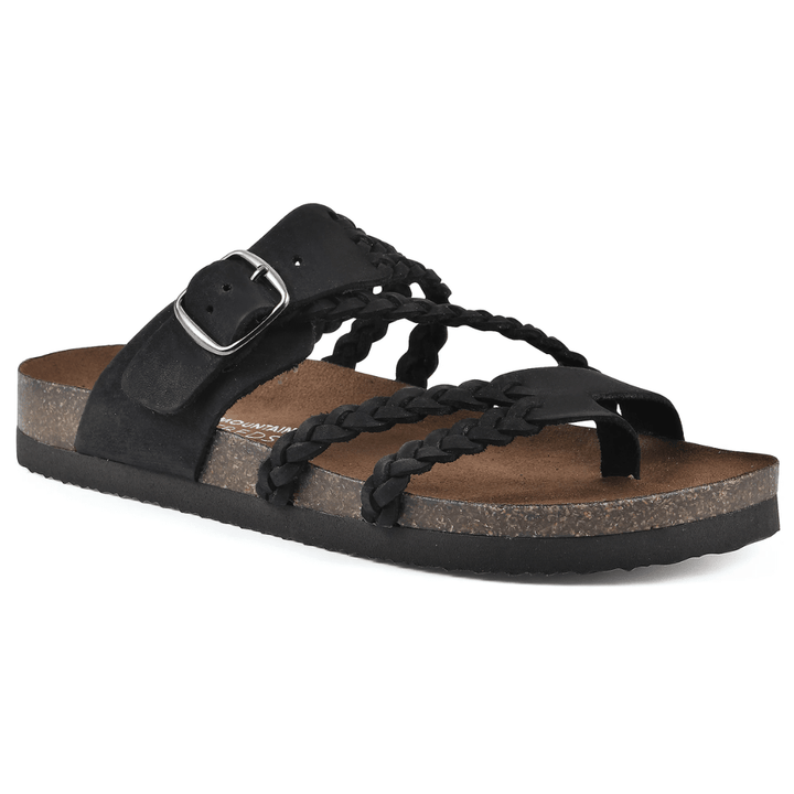 Orthopaedic Braided Cork Sandals - Natural Comfort &amp; Arch Support
