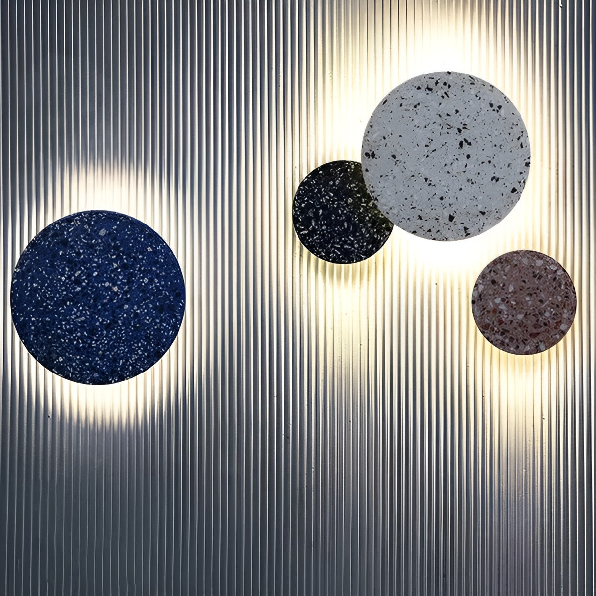 Terrazzo Wandlamp Scandinavisch | Gezellige Verlichting voor de Woonkamer