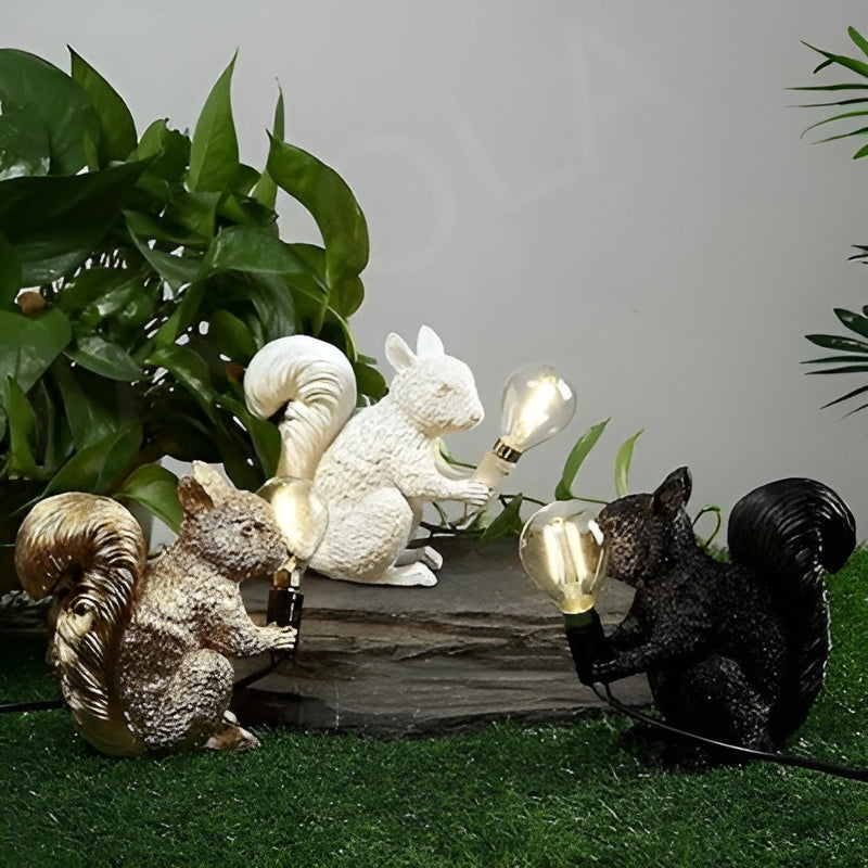 Eekhoorn Tafellamp Nordic | Schattig Decoratief Highlight voor Slaapkamer