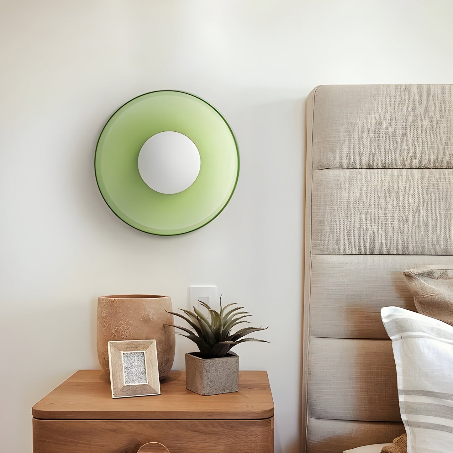 GlowNordic Glas LED Plafondlamp | Scandinavische Verlichting voor Elk Vertrek
