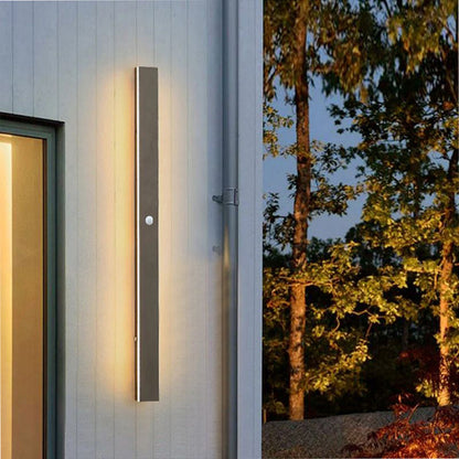 Ray Moderne Lineaire Buitenwandlamp Metaal Acryl | Tuin en Hal Verlichting