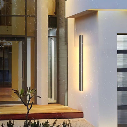 Ray Moderne Lineaire Buitenwandlamp Metaal Acryl | Tuin en Hal Verlichting
