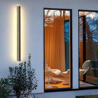 Ray Moderne Lineaire Buitenwandlamp Metaal Acryl | Tuin en Hal Verlichting