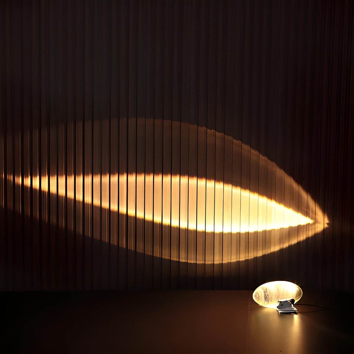 Langwerpige Tafellamp Modern | Warm Sfeer Licht voor Woon- en Slaapkamer