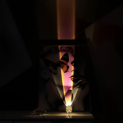 Langwerpige Tafellamp Modern | Warm Sfeer Licht voor Woon- en Slaapkamer
