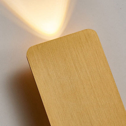 Nordic Minimalistisch Rechthoekig Glas Wandlamp 2-Lichts | LED Warm Licht