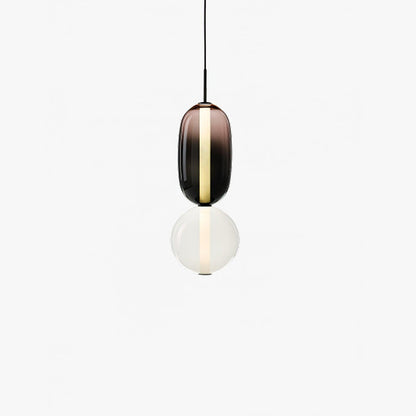 LumiSphere Modern Kleurrijke Glas Hanglamp | Sfeervolle LED Verlichting