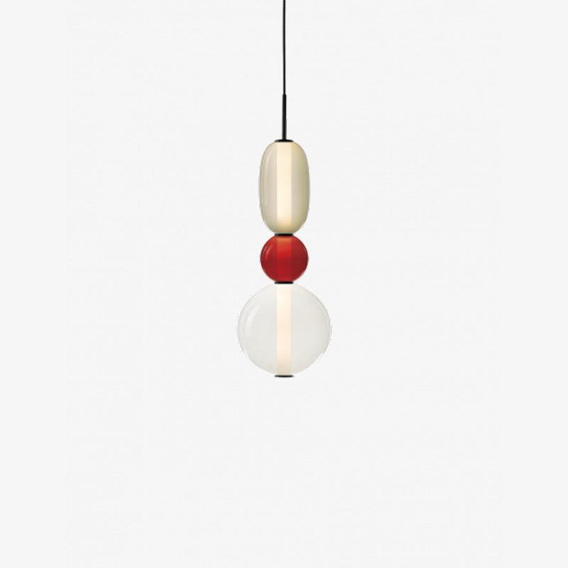 LumiSphere Modern Kleurrijke Glas Hanglamp | Sfeervolle LED Verlichting