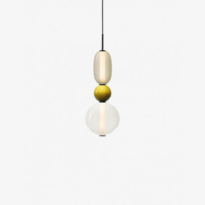 LumiSphere Modern Kleurrijke Glas Hanglamp | Sfeervolle LED Verlichting