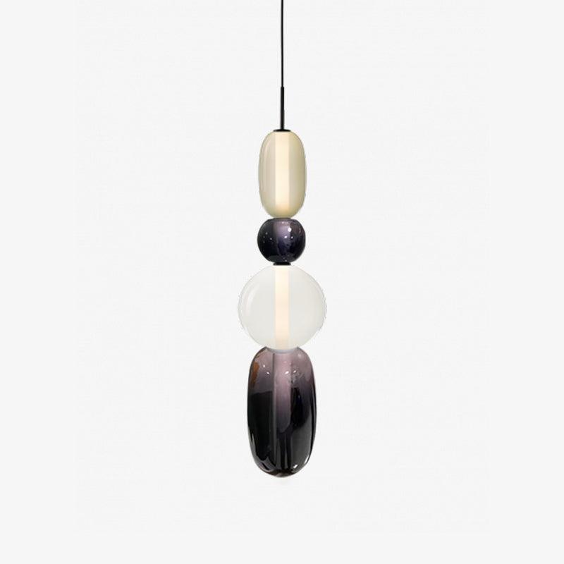 LumiSphere Modern Kleurrijke Glas Hanglamp | Sfeervolle LED Verlichting