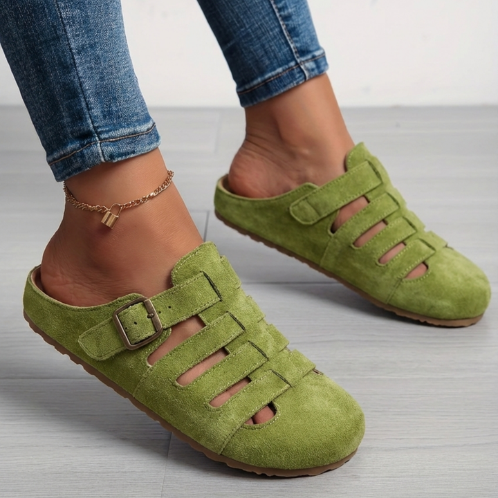 Claire | Orthopedic Slip-On Mules Supportive Comfortable Everyday