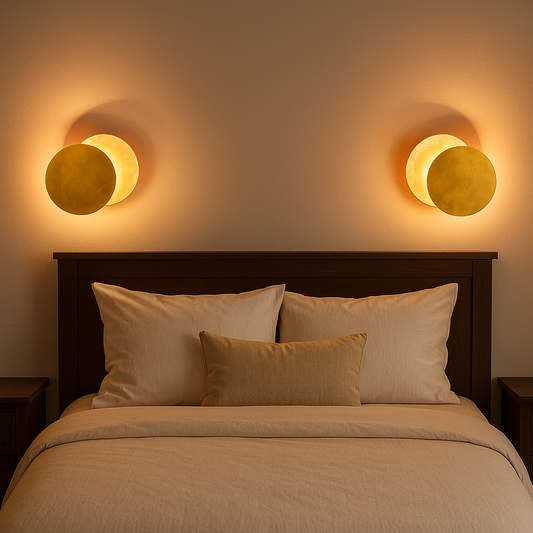 Zonsverduistering Wandlamp Elegant | Warm Wit Ruimtelicht Modern