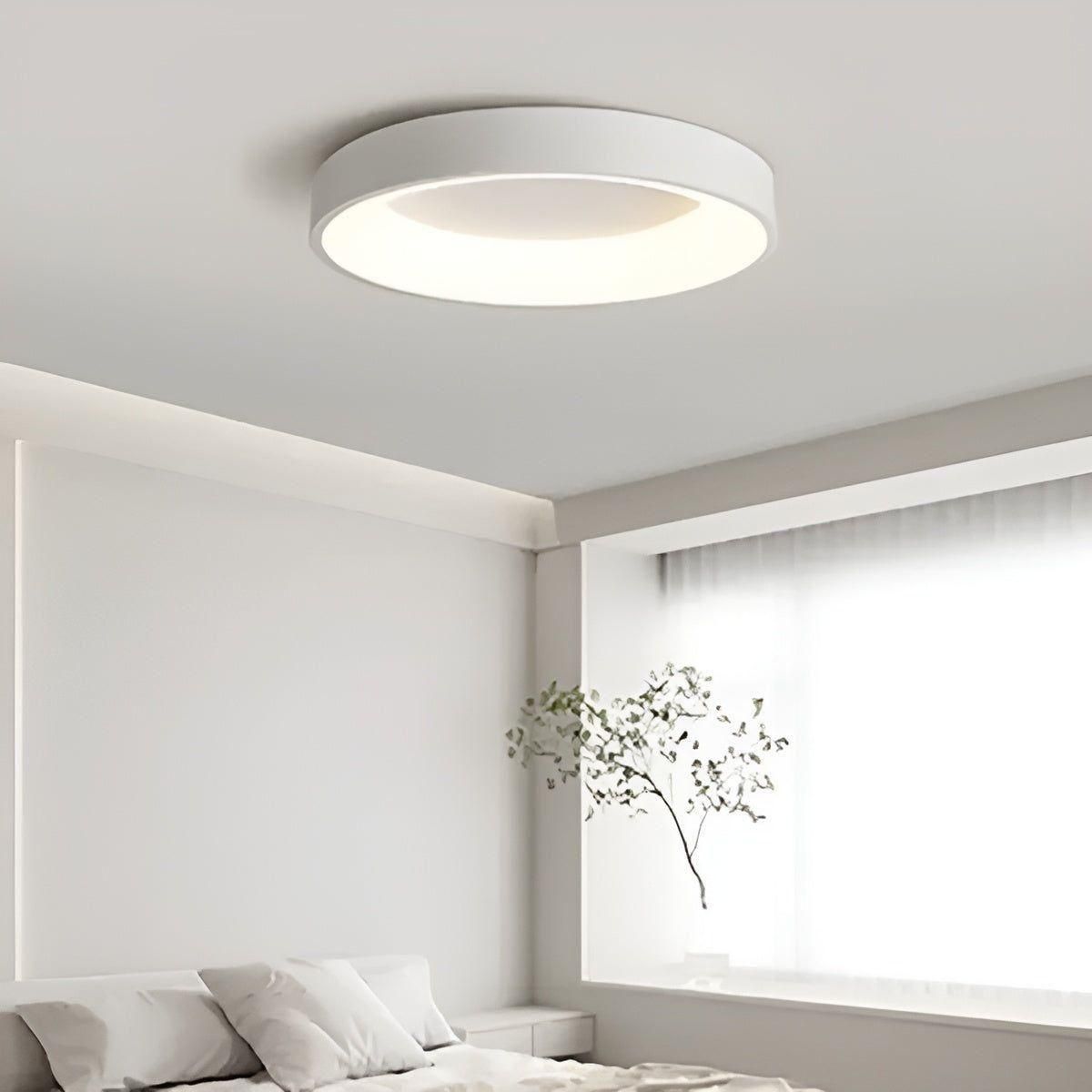 CircleGlimmer Light | Nordic LED Ronde Plafondlamp voor Woonkamer