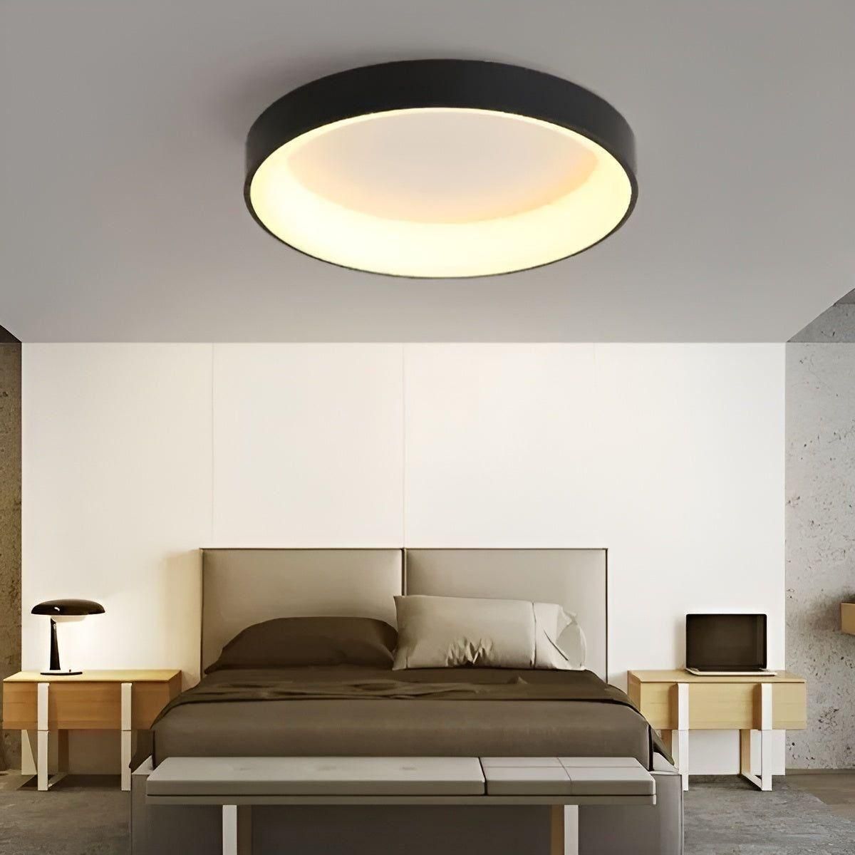 CircleGlimmer Light | Nordic LED Ronde Plafondlamp voor Woonkamer