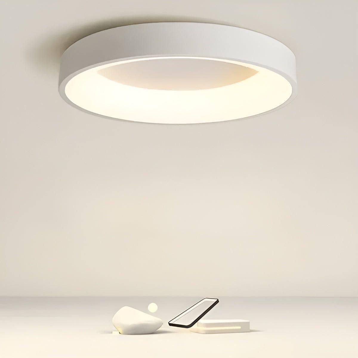 CircleGlimmer Light | Nordic LED Ronde Plafondlamp voor Woonkamer