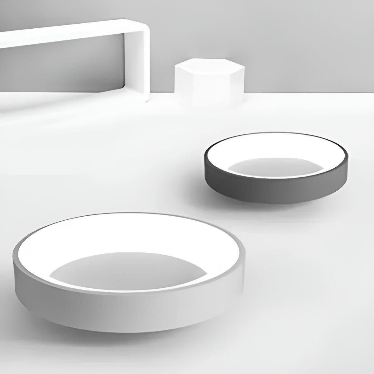 CircleGlimmer Light | Nordic LED Ronde Plafondlamp voor Woonkamer