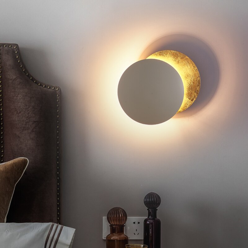 EclipseLamp Zonsverduistering Wandlamp | Warm Oogvriendelijk Sfeer Licht