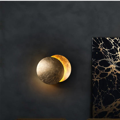 EclipseLamp Zonsverduistering Wandlamp | Warm Oogvriendelijk Sfeer Licht