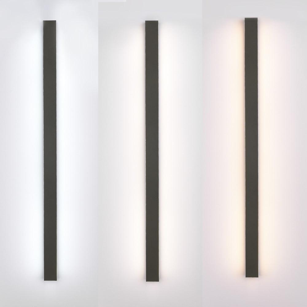 Ray Moderne Lineaire Buitenwandlamp Metaal Acryl | Tuin en Hal Verlichting