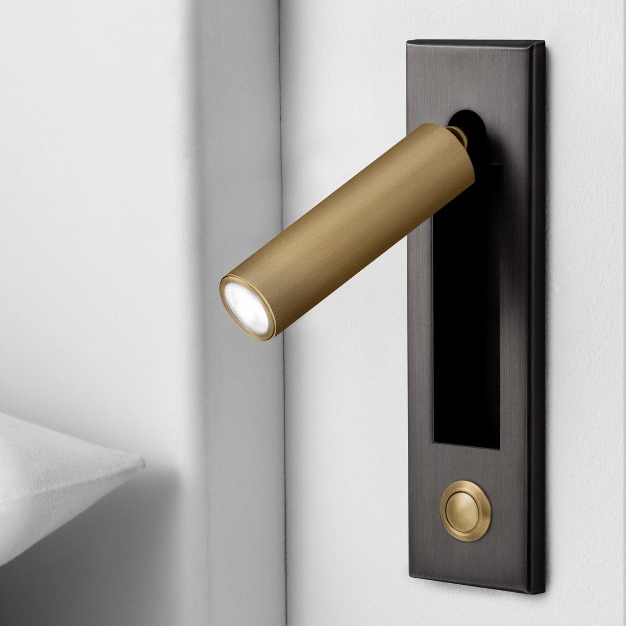 Xevos LED Inbouw Wandlamp Draaibaar | Moderne Leeslamp voor Slaapkamer