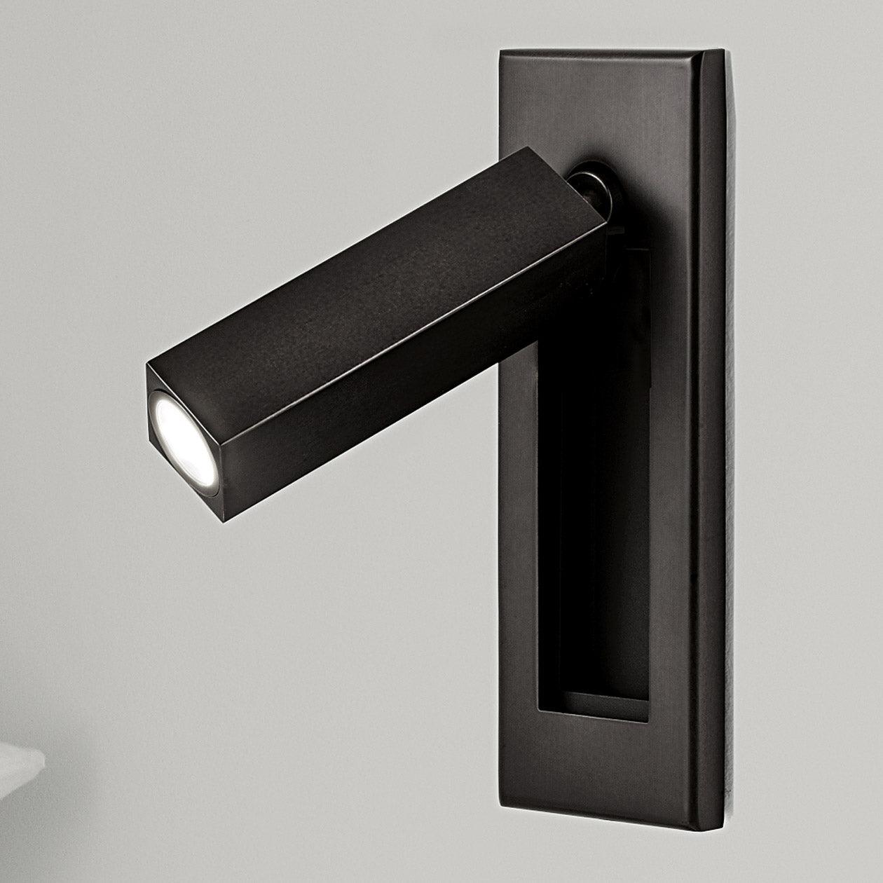 Xevos LED Inbouw Wandlamp Draaibaar | Moderne Leeslamp voor Slaapkamer