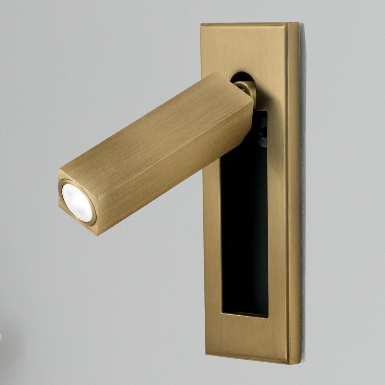 Xevos LED Inbouw Wandlamp Draaibaar | Moderne Leeslamp voor Slaapkamer