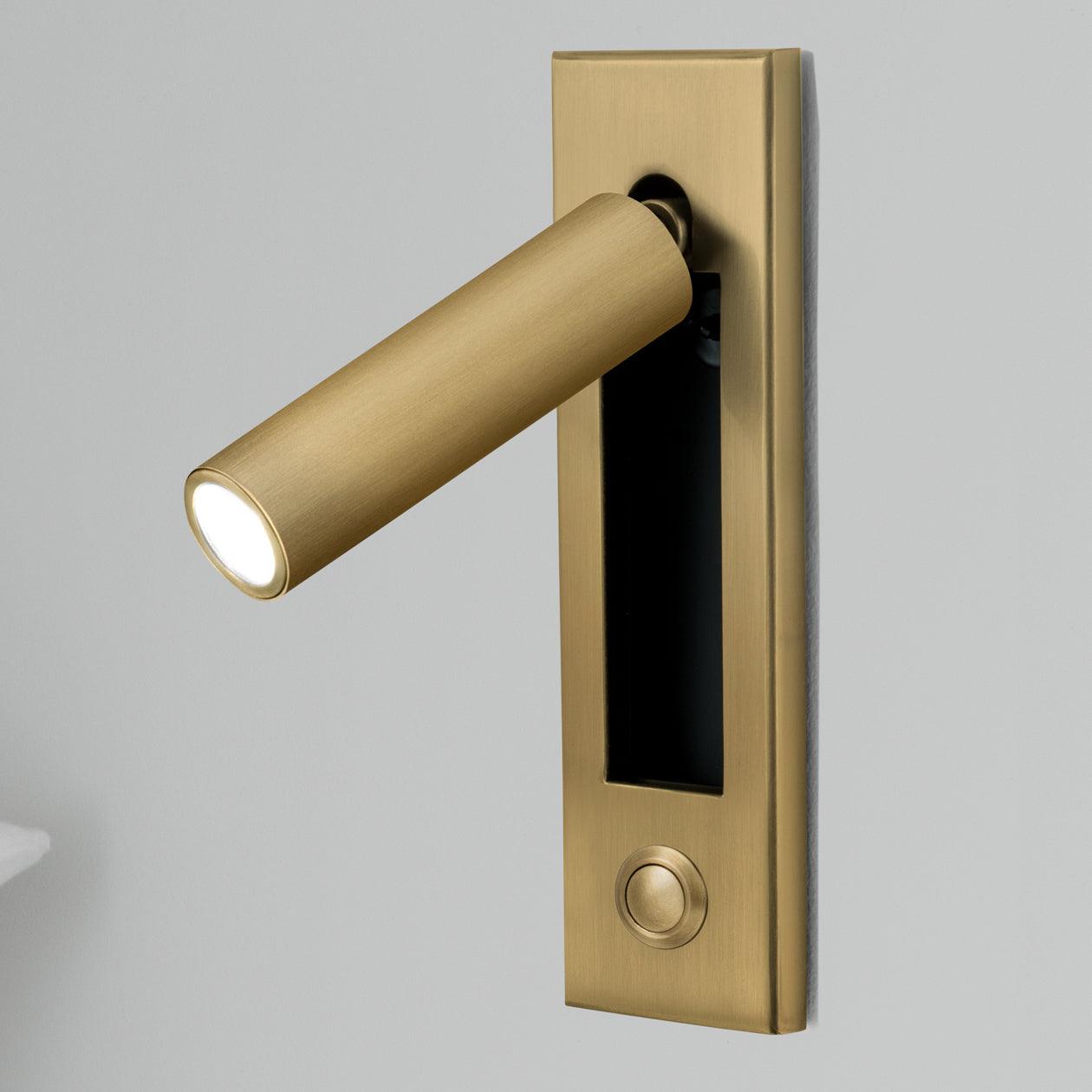 Xevos LED Inbouw Wandlamp Draaibaar | Moderne Leeslamp voor Slaapkamer