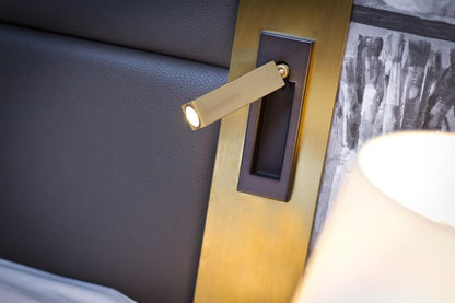 Xevos LED Inbouw Wandlamp Draaibaar | Moderne Leeslamp voor Slaapkamer