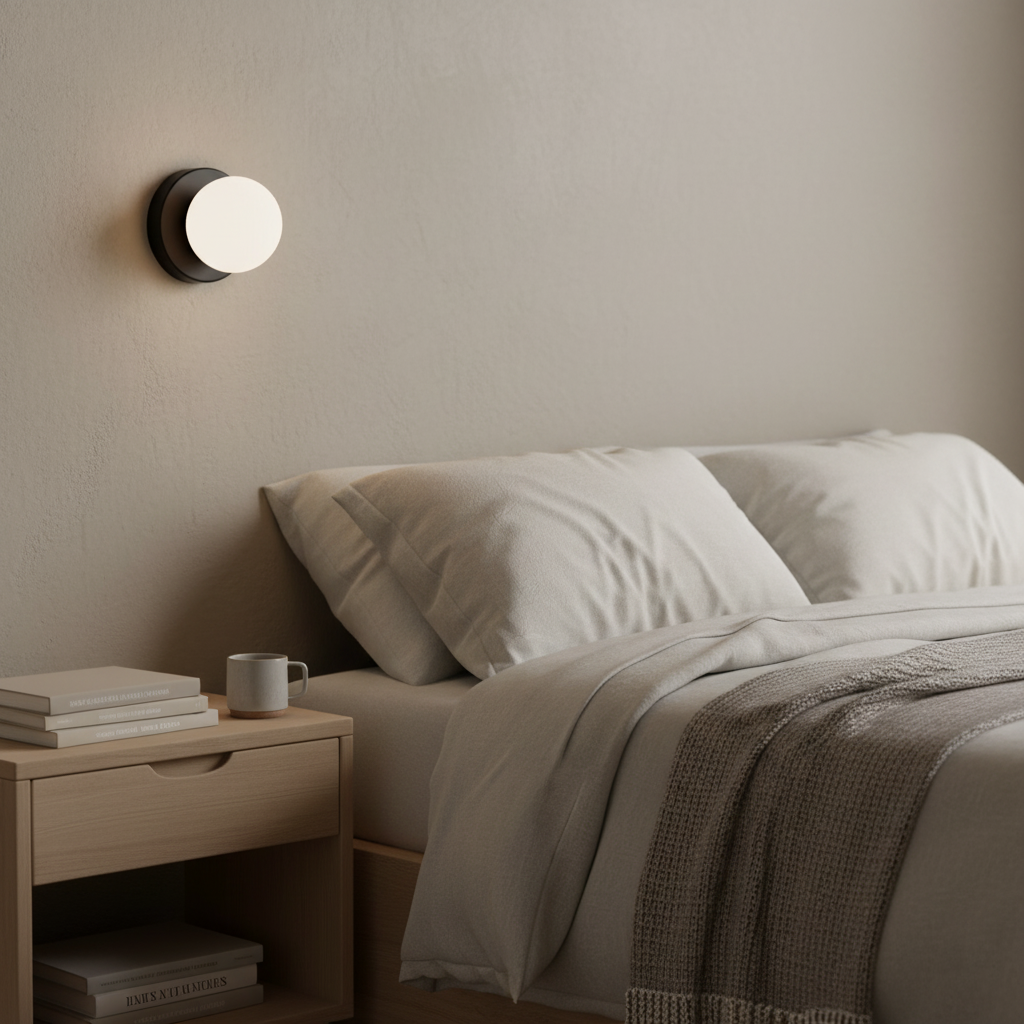 Lyyx Ronde Glas Wandlamp LED Modern | Binnenwandverlichting