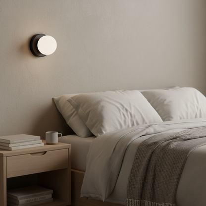 Lyyx Ronde Glas Wandlamp LED Modern | Binnenwandverlichting
