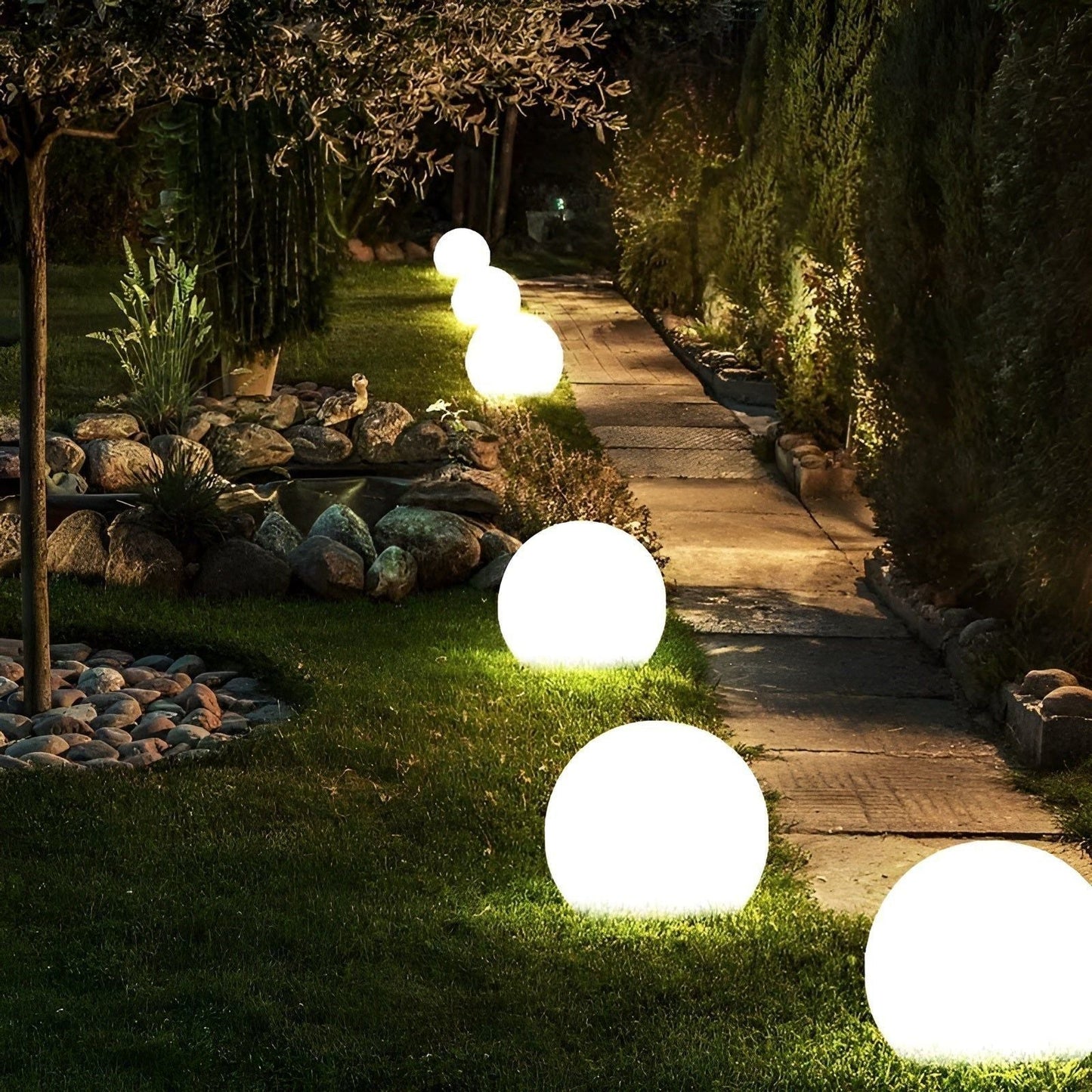 GlowBall Light | Waterdichte Kleurwisselende LED Tuinlamp Decoratief
