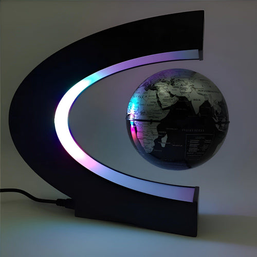 GravityGlow | Magnetisch Zwevende Wereldbol LED Lamp voor Decoratie