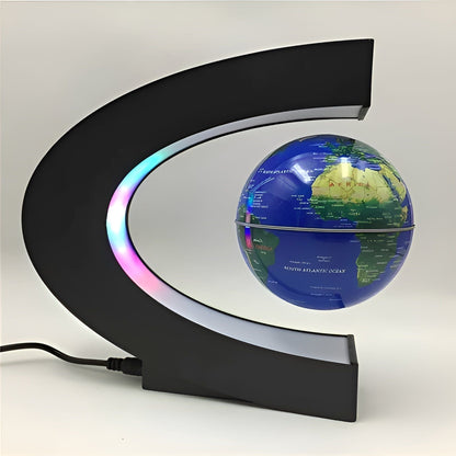 GravityGlow | Magnetisch Zwevende Wereldbol LED Lamp voor Decoratie