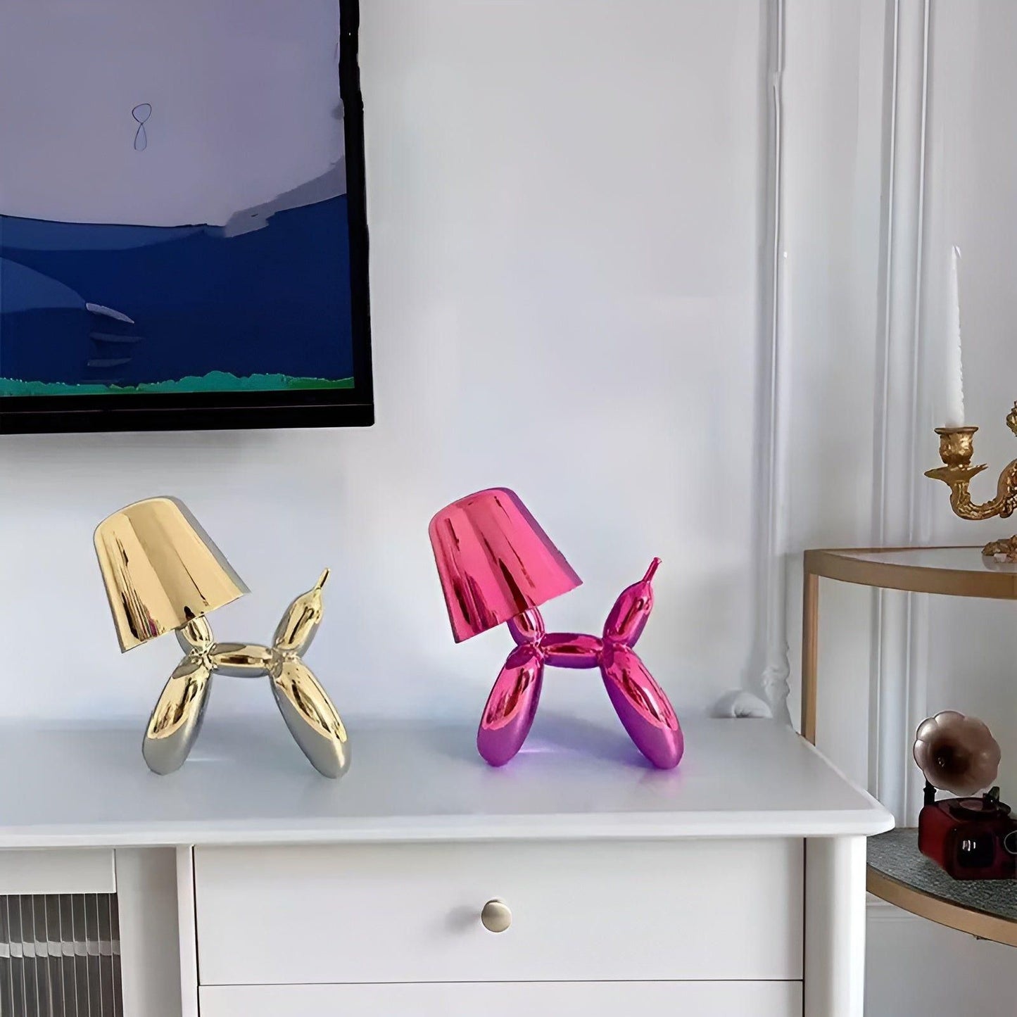 Pawsitive Glow Hond Lamp | Creatieve Decoratieve Lamp voor Bureau en Woonkamer