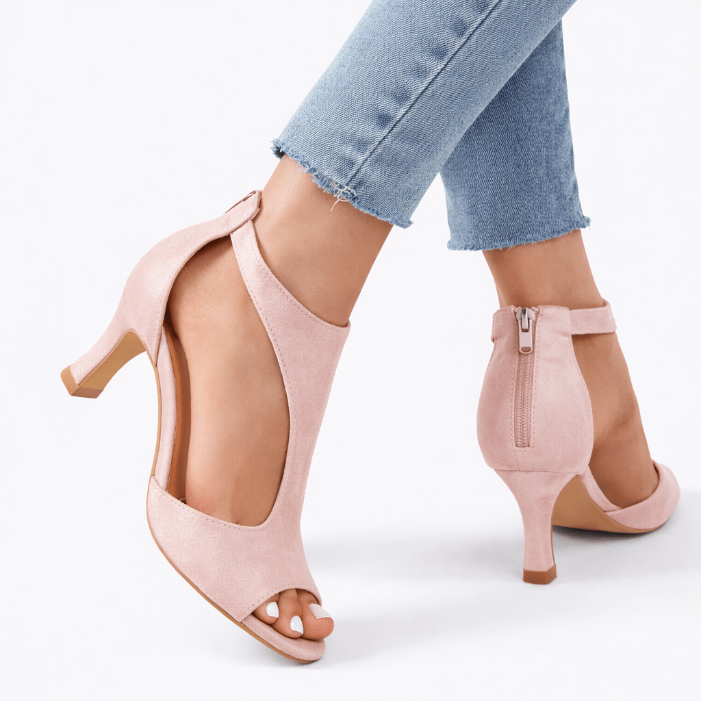 Orthopaedic Heeled Sandals for Women - Elegant Arch Support &amp; Comfort
